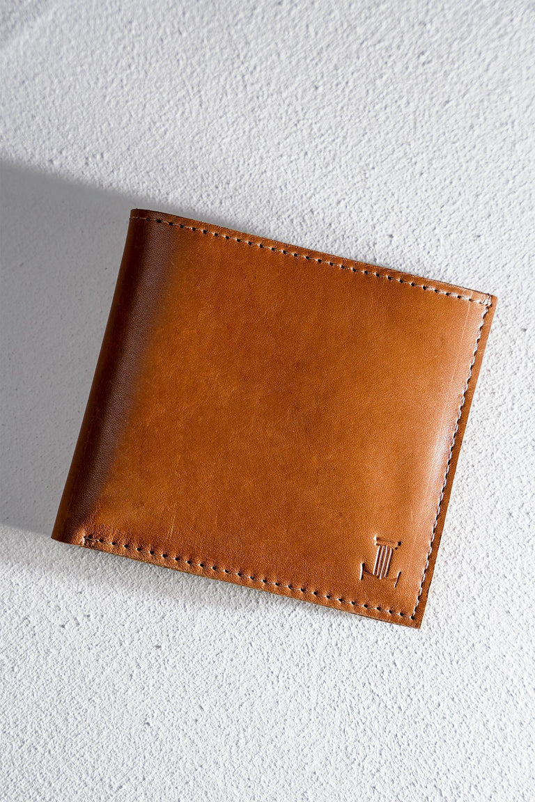Torino Men's Genuine Ostrich Leather Billfold Wallet